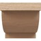Ekena Millwork 6in. W x 6in. H x 28in. L Alpine Woodgrain TimberThane Rafter Tail, Primed Tan RFTUR06X06X28ALPRCPR - alternate 5